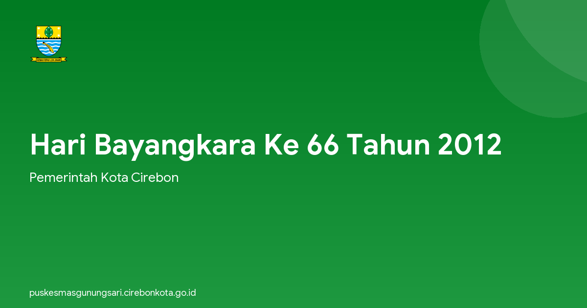 Hari Bayangkara Ke 66 Tahun 2012