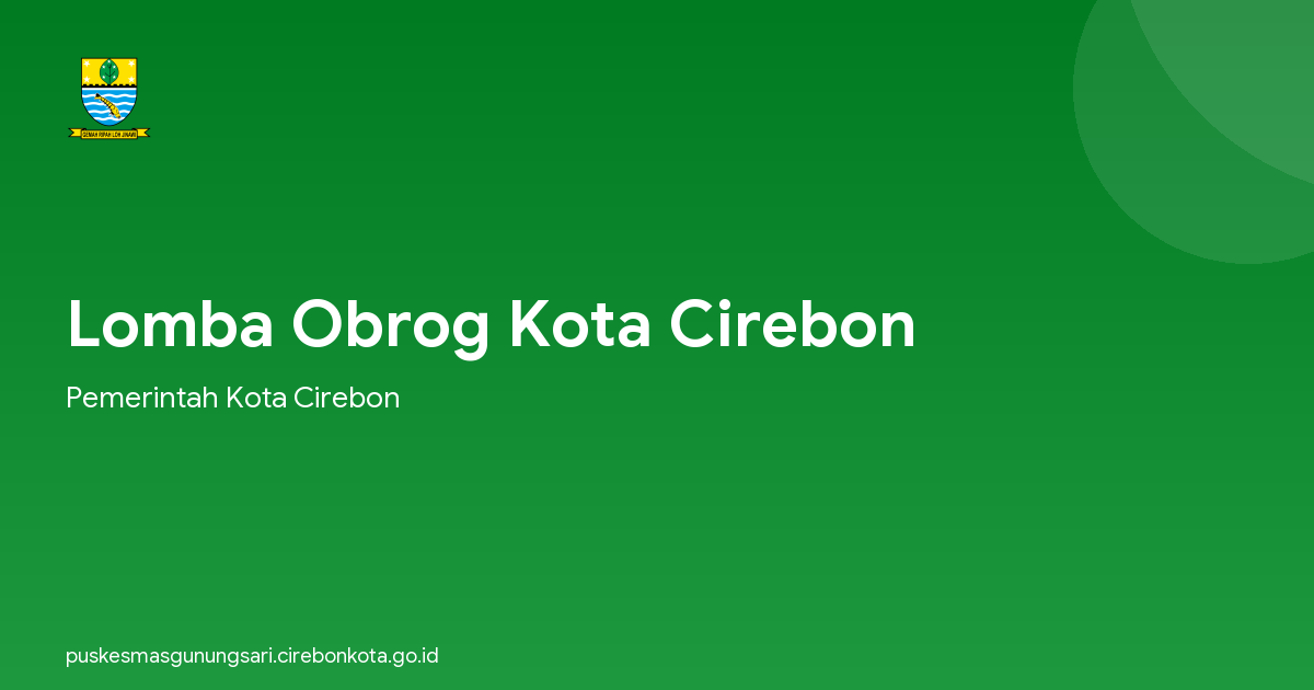 Lomba Obrog Kota Cirebon