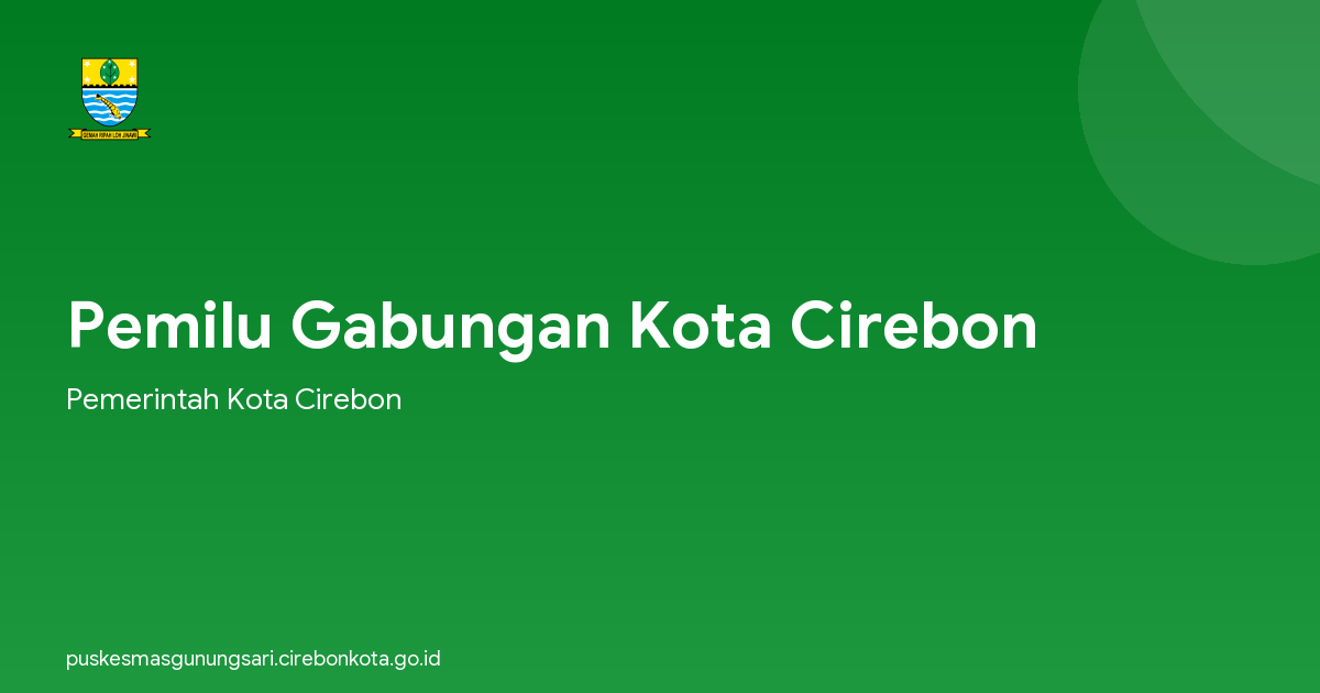 Pemilu Gabungan Kota Cirebon