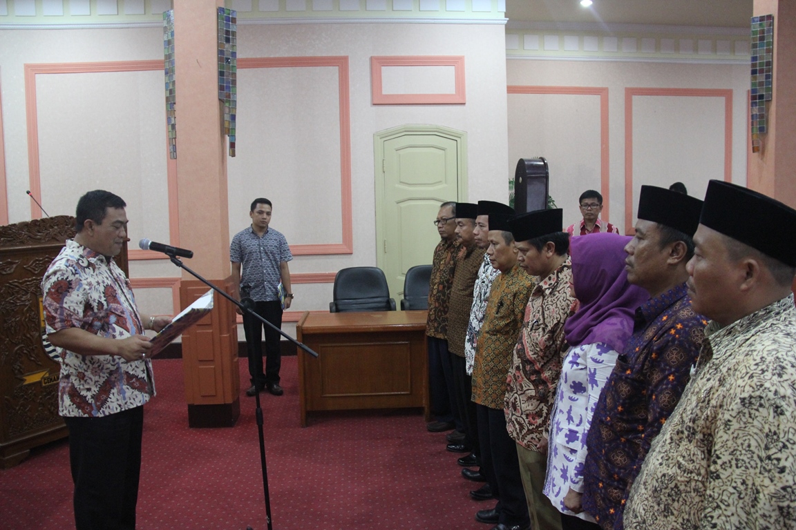 WALIKOTA CIREBON LANTIK PENGURUS BWI KOTA CIREBON PERIODE 2016-2019