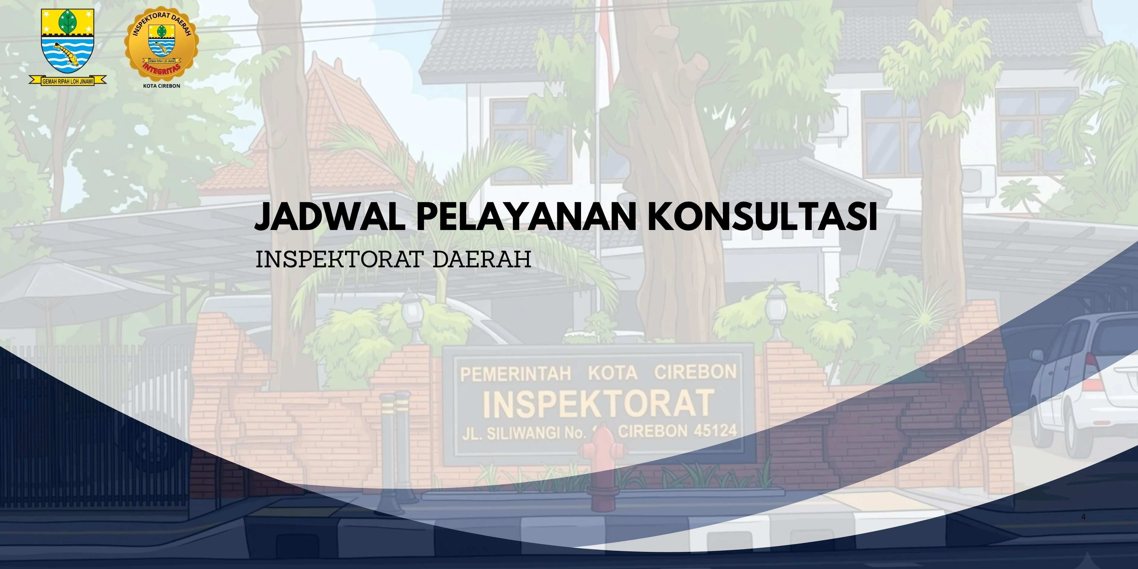 PELAYANAN KONSULTASI PENGAWASAN