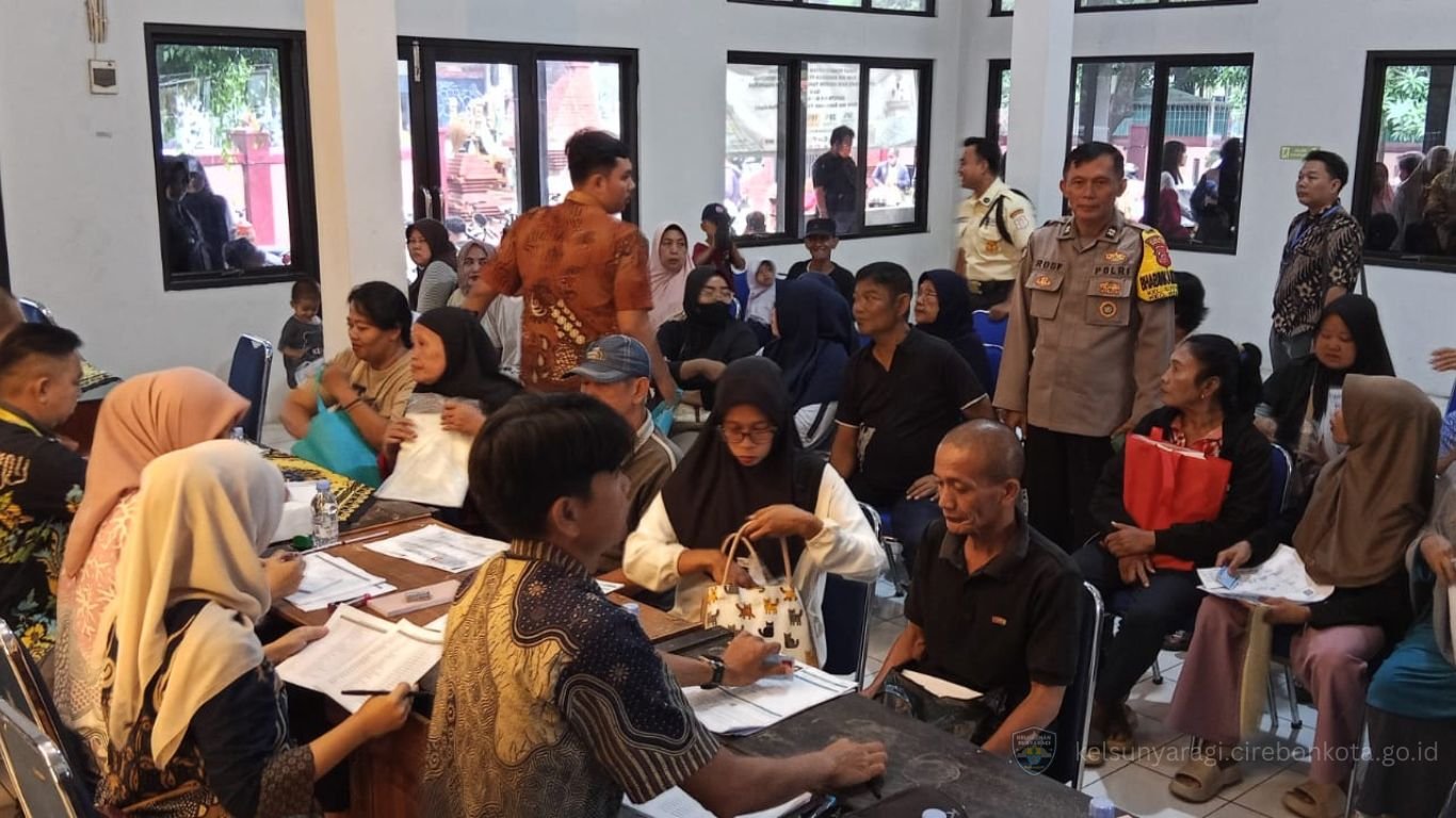 Pendistribusian Kartu Bansos