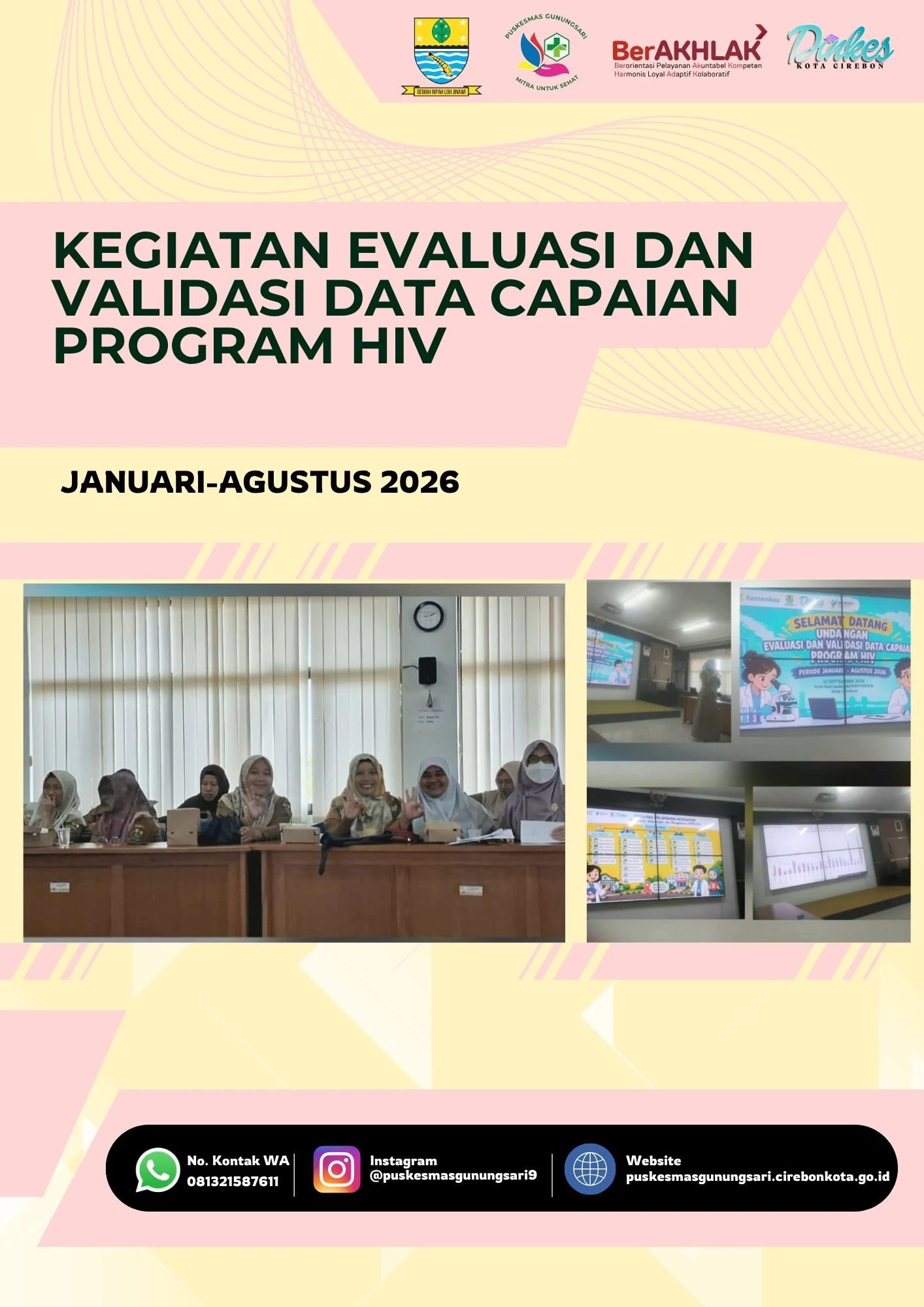 KEGIATAN EVALUASI DAN VALIDASI DATA CAPAIAN PROGRAM HIV TAHUN 2026